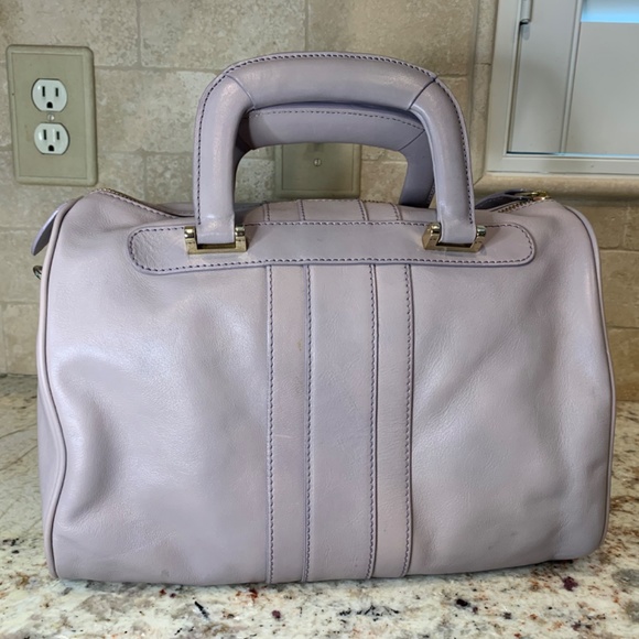 COPY - Tre Vero lavender purple leather handbag - Picture 3 of 14
